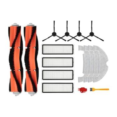 Imagem de Compatible With Xiaomi Mi Robot Vacuum-Mop 2 Ultra STYTJ05ZHM Hepa Filter Vacuum Cleaner Accessories Dust Bags Mop Cloth Main Side Brush(16pcs)
