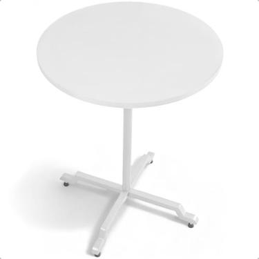 Imagem de Mesa de Canto Redonda Decorativa Mesa Lateral Valência - Loja da Isa, 