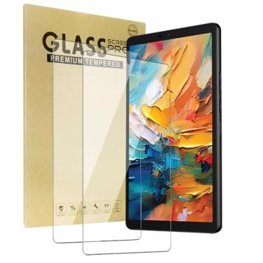 Imagem de Kebiory Pacote com 2 protetores de tela para TCL Tab 8 NXTPaPer 5G modelo 8189S filme de vidro temperado de 8,7 polegadas 9H anti-impressão digital e alta definição transparente para tablet TCL Tab 8