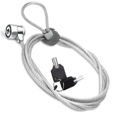 Imagem de Trava De Segurança Para Notebook Com Chave 1 Metro 5168 Md9
