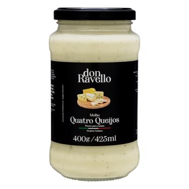Imagem de MOLHO DON RAVELLO QUATRO QUEIJOS 400G