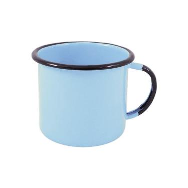 Imagem de Caneca Grande Esmaltada Azul Claro 370 Ml Ewel