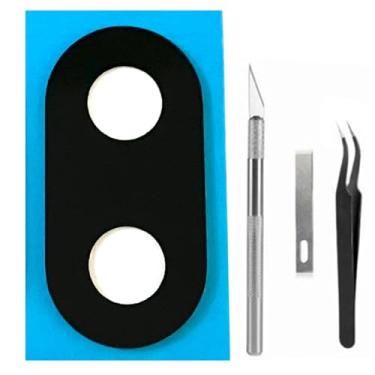 Imagem de Substituição de vidro da lente traseira da câmera traseira para Google Pixel 6A, incluindo kit de ferramentas