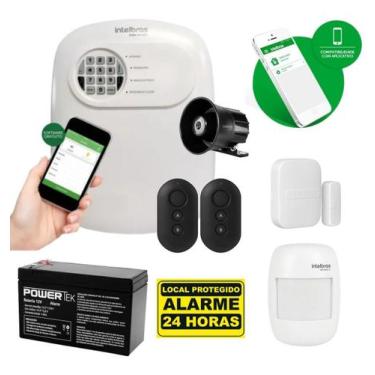 Imagem de Kit Alarme C/ 1 Sensor Infravermelho E 1 Magnético Intelbras