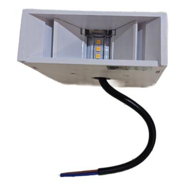 Imagem de Arandela Led Foco Simples 4w 3000k Branco Parede - EVERLED, 127/220V