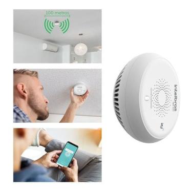 Imagem de Detector De Fumaça Smart Idf620 Intelbras Controle App Izy