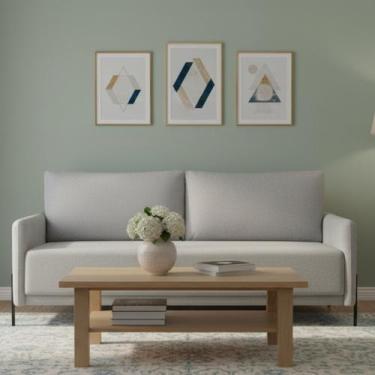 Imagem de Sofá para Sala de Estar Living Clássico 182cm Pés de Ferro Londres - K