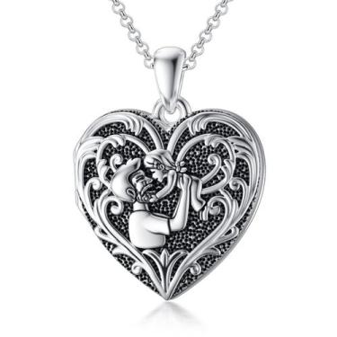 Imagem de Colar SOULMEET Father Family, medalhão em prata esterlina