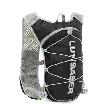 Imagem de Mochila de colete de hidratação para corrida, mochila de pacote de hidratação, mochila de água para trilhas de caminhada, corrida de ciclismo, maratona para mulheres e homens, bexiga de água não inclu