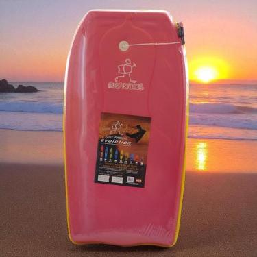 Imagem de Prancha Bodyboard Infantil Surf Radical Com 72 Lar 42 Alt 06, Vermelho