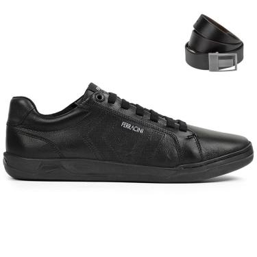Imagem de Kit Sapatênis Ferracini Lexus Masculino + Cinto