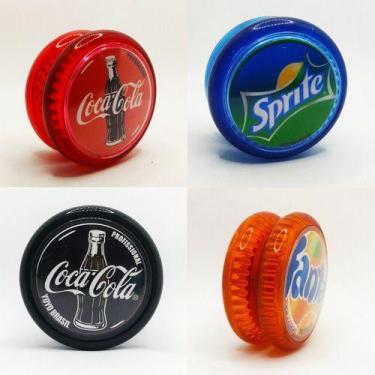 Imagem de Io-io (ioio,yo-yo) De Rolamento Coca Profissional Kit Com 4 - YoyoBras