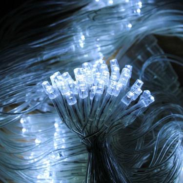 Imagem de Pisca De Led Rede 160l 4x0,5m 8 Modos 110v Decoração Natal Ano Novo Cores Branco