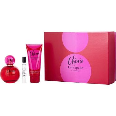 Imagem de Perfume Feminino Kate Spade Cherie Edp Spray 100ml &loção Corporal 5 Mini