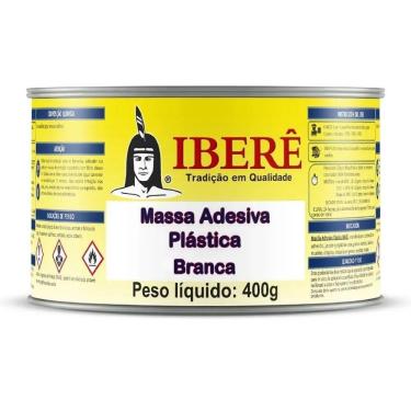 Imagem de Massa Adesiva Plástica Branca 400g - Ib100 - Ibere