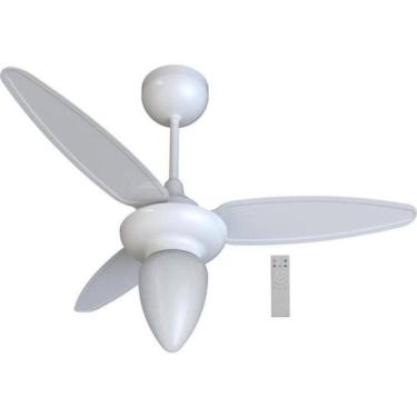 Imagem de Ventilador De Teto Ventisol Wind 3 Pás Branco Bivolt