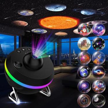 Imagem de Projetor Star FlyLily 13 em 1 HD Planetarium Galaxy com temporizador
