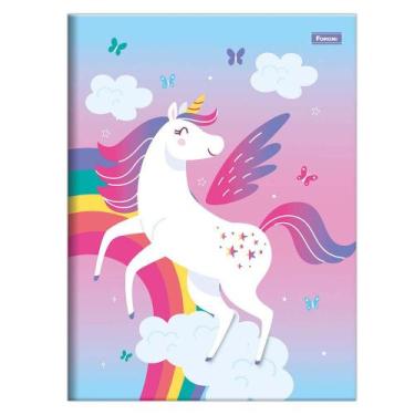 Imagem de Caderno Universitário Brochura Unicórnio 80 folhas Foroni, IV