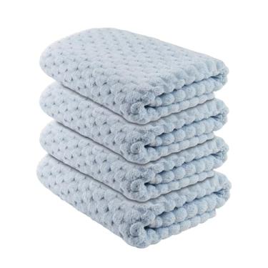 Imagem de Tcbelosion Toalha de banho grande, 139 x 68 cm, toalha de banheiro ultramacia e respirável, sem fiapos, secagem rápida, não irrita a pele e leve, perfeita para banheiro, chuveiro, academia e praia (4