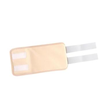 Imagem de OIIBWQ Compressas de óleo de rícino para conforto, para homens e mulheres. Laváveis ​​à máquina, para uso nas pernas, coxas e mãos (esquerda direita), 29x15x0.2cm