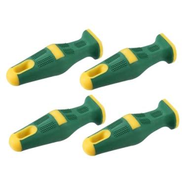 Imagem de Baoblaze Conjunto de 4 Cabos para Lima Ergonômicos, Práticos e Antiderrapantes, Versáteis, para Ferramentas Manuais, Carpintaria e Manutenção em Oficinas, Style F