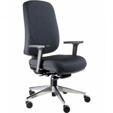 Imagem de Cadeira Presidente Com Base Cromada Linha New Confort Preto