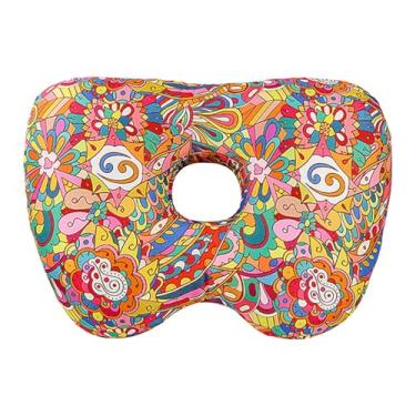 Imagem de Llazsybz Almofada para Piercing Na Orelha para Quem Dorme de Lado, Confortável E Respirável, com Suporte para Piercing Na Sala de Estar E No Quarto, Colorida, Tamanho real