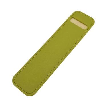 Imagem de Estojo De Caneta Em Couro PU Macio Para Canetas Esferográficas E Canet