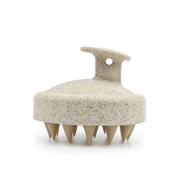 Imagem de Massageador de couro cabeludo 1 pacote, escova de xampu, esfregão de cabelo para esfoliação, escova de silicone macio para crescimento do cabelo e remoção de caspa