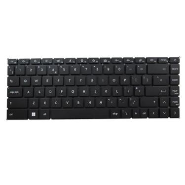 Imagem de shuicui Teclado retroiluminado para Creator Z16 Hiroshi Fujiwara Edition A11UE - Layout do Reino Unido - Preto - Sem moldura