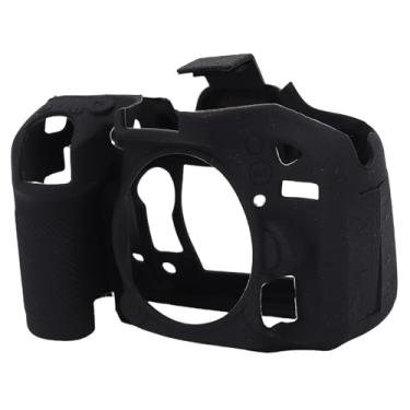 Imagem de Jopwkuin " D7200 Capa Protetora de Câmera de Silicone Macio Texturizada Antiderrapante + Portátil Leve para Fotografia Em movimento" para Fotógrafos (Preto)