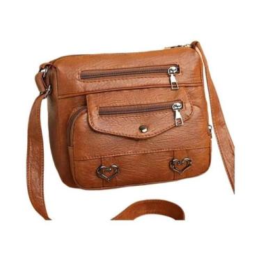 Imagem de Bolsa De Ombro Retangular Unissex De Estilo Neutro Para Viagem, Grande