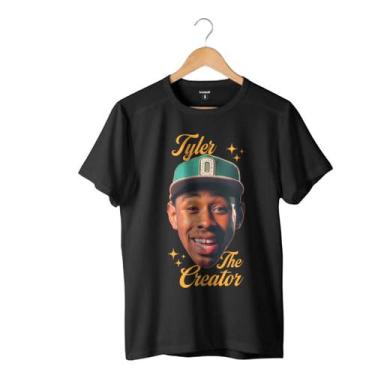 Imagem de Camiseta Streetwear Unissex Em Algodão Camisa Básica Estampa Tyler The