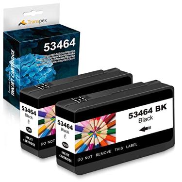 Imagem de Cartucho de tinta de substituição compatível com Primera 53464 tinta preta para impressora Primera LX1000 LX2000 (2 preto)