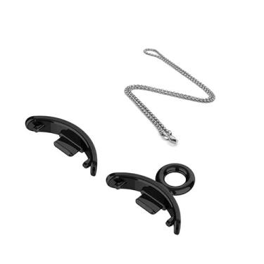 Imagem de FFHDJL Colar para Xiaomi Mi Band 8, pulseira de aço inoxidável, com pingente de metal, pulseira de substituição para Xiaomi Mi Band 8, For Miband 8, Ágata