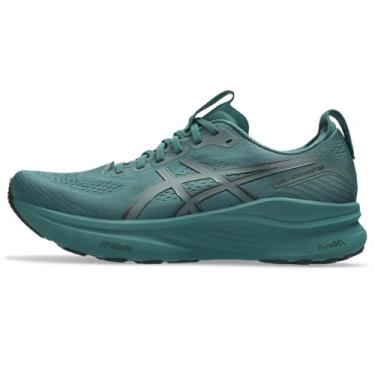 Imagem de ASICS Tênis de corrida masculino Gel-Kayano 32, Neptuno escuro/preto, 41