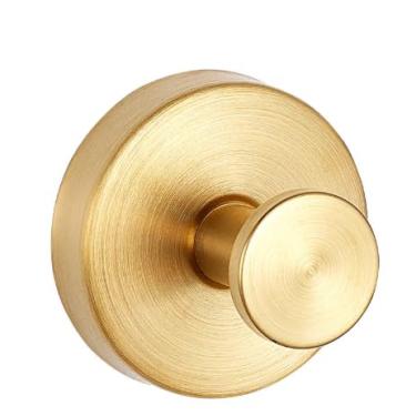 Imagem de 1 peça de ganchos de ventosa para chuveiro, ganchos de chuveiro de sucção de aço inoxidável para banheiro, montagem em portas de vidro de chuveiro, azulejo, espelhos (ouro)