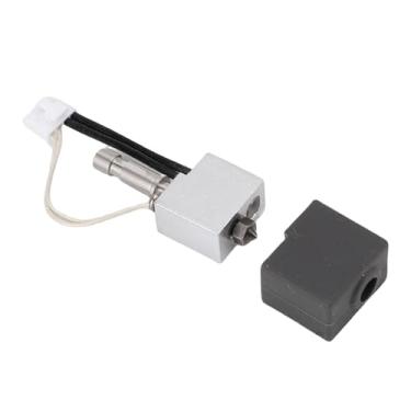 Imagem de Jiawu Kit Hotend de Extrusora de Impressora 3D Com Design Totalmente Metálico, Bico à Prova de Alta Temperatura para ABS e ASA, Ideal para Impressão Rápida de 600 Mm/s (Bocal de 0,8 mm)