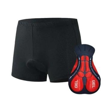 Imagem de Shorts De Ciclismo Com Almofada De Gel À Prova De Choque, Confortáveis
