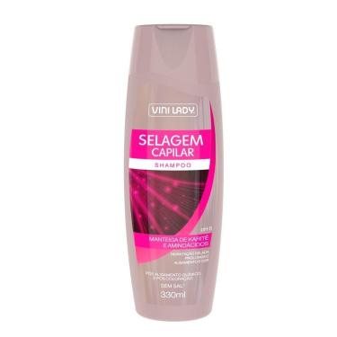 Imagem de Shampoo Selagem Capilar Karité 330ml Vini Lady-Unissex