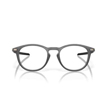 Imagem de Armação de Grau Oakley Redondo Pitchman r Carbon Cinza 0OX8149 81490250-Masculino