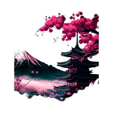 Imagem de Pôster De Paisagem Urbana De Tóquio Em Neon, Arte De Parede Em Canvas 