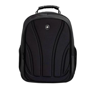 Imagem de Mochila Executiva Swissland Notebook Reforçada Preto-Unissex