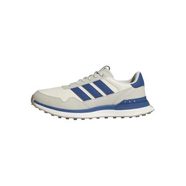 Imagem de adidas Tênis masculino de golfe, Branco giz/gasolina escura/Wonder Alumina, 42