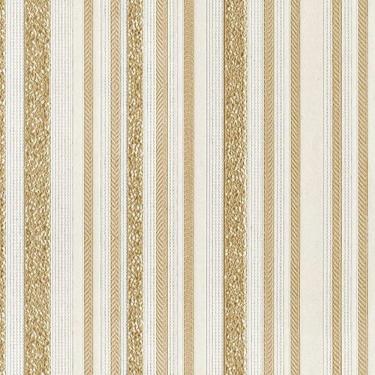 Imagem de Papel Parede Listrado Bege Colorkey - 10m X 0.53m