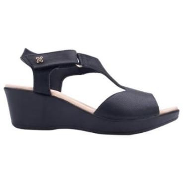 Imagem de Sandália Softli Anabela Floater Lux 10028 - Feminino-Feminino