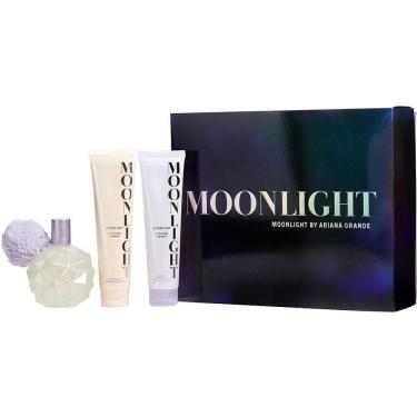 Imagem de Cx De Presente Fem.moonlight Ariana Grande Eau Parfum 100 Ml+body Souffle 100 Ml+bath And Gel De Banho 100 Ml