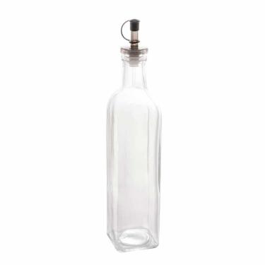 Imagem de Garrafa Para Azeite De Vidro Com Tampa Lyor 510ml