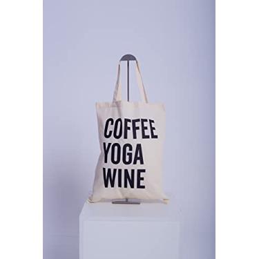 Imagem de Sacola Ecobag COFFE, YOGA.