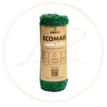 Imagem de Pano De Limpeza Microfibra Multiuso Limpa Tudo Fácil Ecomais - Ákora, 